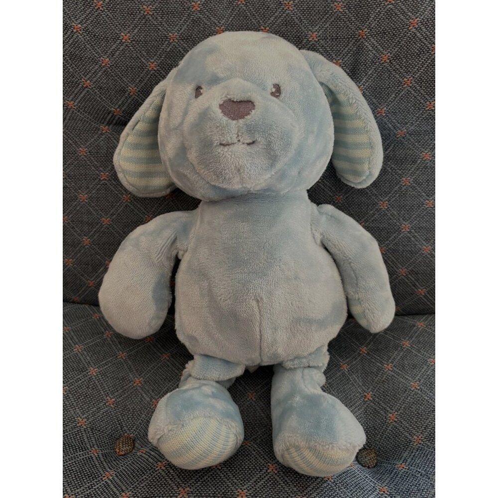 Little Miracles Costco Blue Plush Puppy Dog Soft Toy 14 Inches